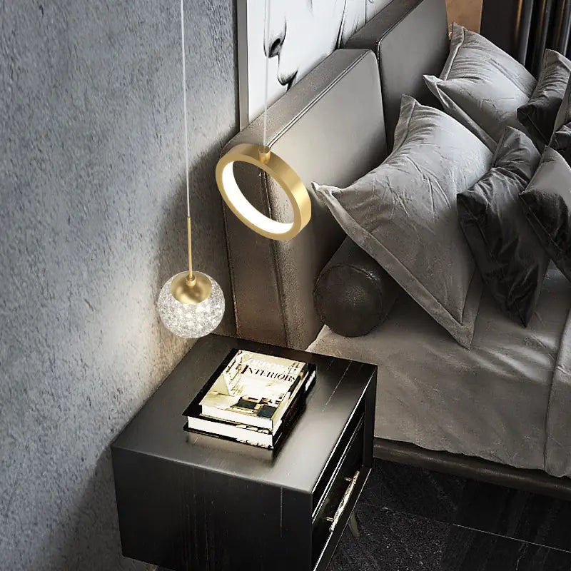 Minimalist Nordic Style Pendant Light for Bedroom/Living Room