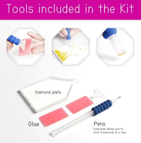 Colorful Lion Diamond Painting Home Decor HZ002