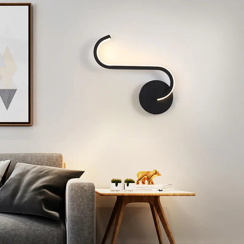 Nordic Style Minimalist Wall Lamp for Living Room