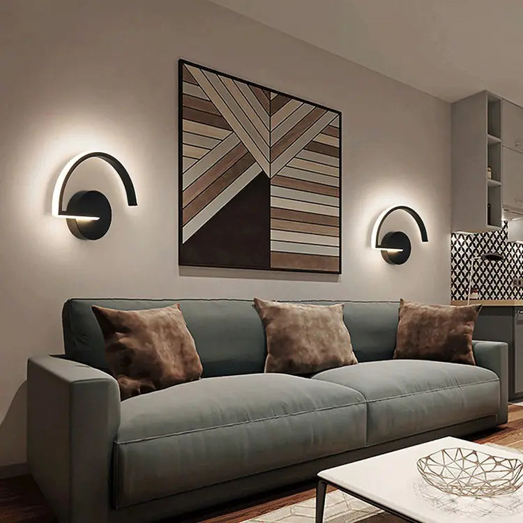 Nordic Style Minimalist Wall Lamp for Living Room