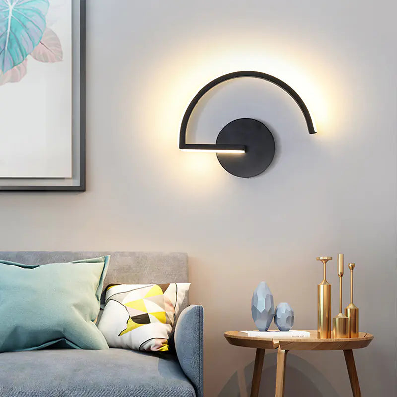Nordic Style Minimalist Wall Lamp for Living Room