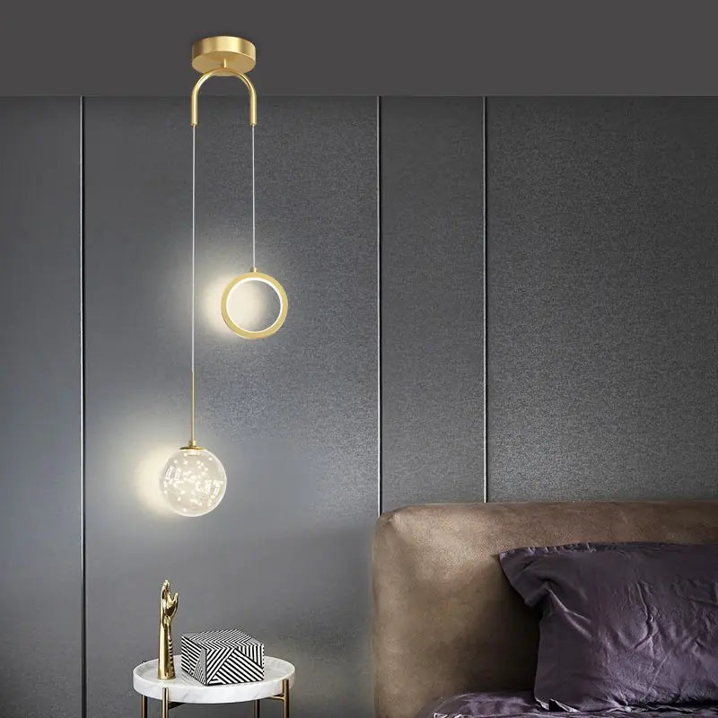 Minimalist Nordic Style Pendant Light for Bedroom/Living Room