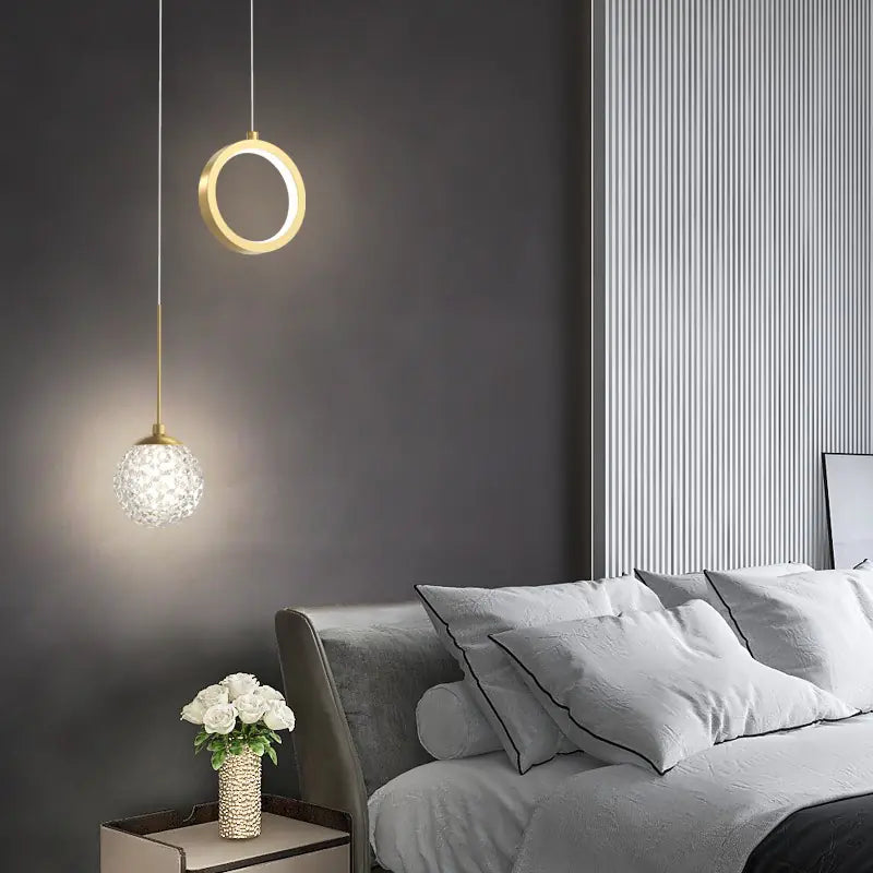Minimalist Nordic Style Pendant Light for Bedroom/Living Room
